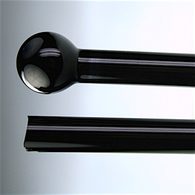 Lauscha Opaque Black 6-8 mm